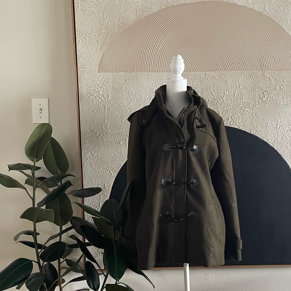 BCBGeneration green peacoat